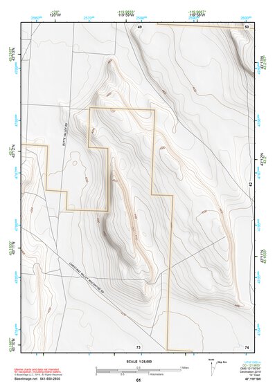 43119SW Page 61 Harney Lake Topo Preview 1