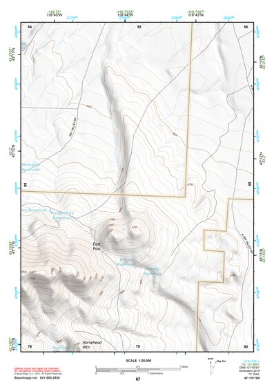 43119SW Page 67 Harney Lake Topo Preview 1
