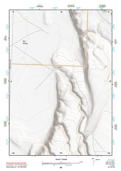 43119SW Page 92 Harney Lake Topo Preview 1