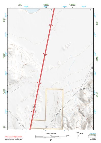 43119SW Page 97 Harney Lake Topo Preview 1
