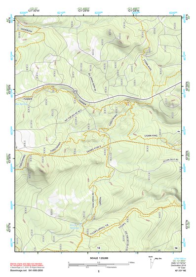 43121NE Page 1 La Pine Topo Preview 1