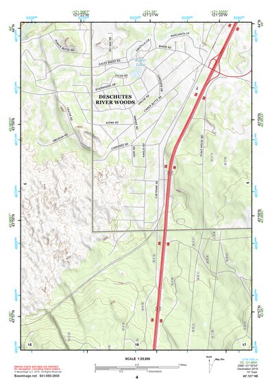 43121NE Page 4 La Pine Topo Preview 1