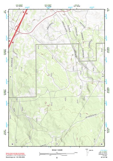 43121NE Page 5 La Pine Topo Preview 1