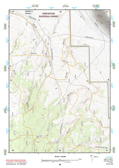 43121NE Page 34 La Pine Topo Preview 1