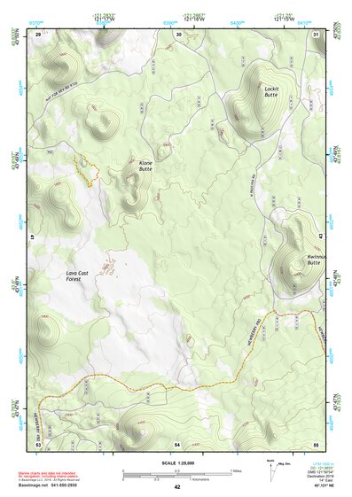 43121NE Page 42 La Pine Topo Preview 1