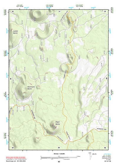 43121NE Page 43 La Pine Topo Preview 1