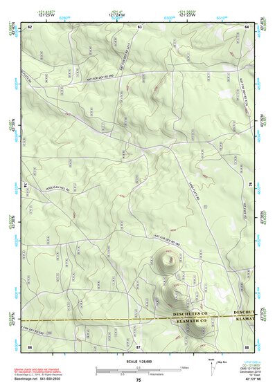 43121NE Page 75 La Pine Topo Preview 1