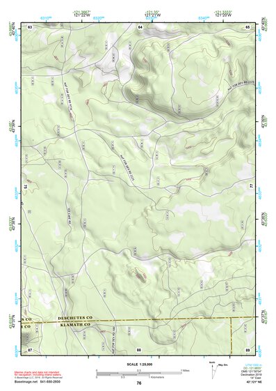 43121NE Page 76 La Pine Topo Preview 1