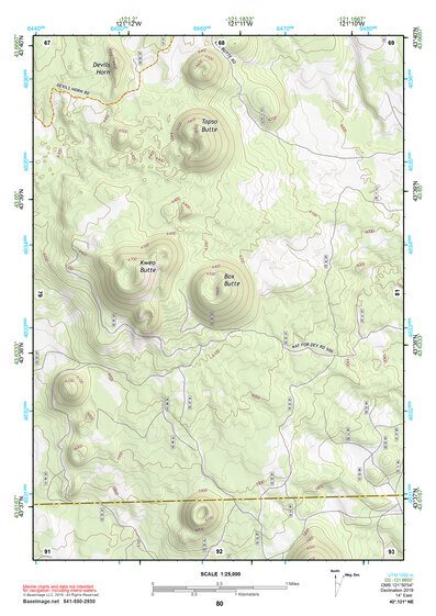 43121NE Page 80 La Pine Topo Preview 1