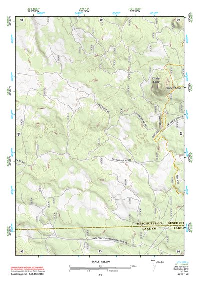 43121NE Page 81 La Pine Topo Preview 1
