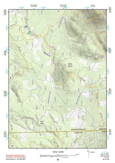 43121NE Page 84 La Pine Topo Preview 1
