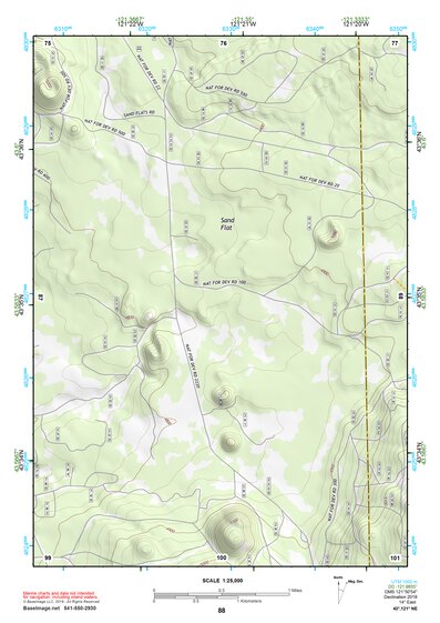 43121NE Page 88 La Pine Topo Preview 1