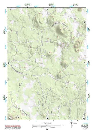 43121NE Page 90 La Pine Topo Preview 1