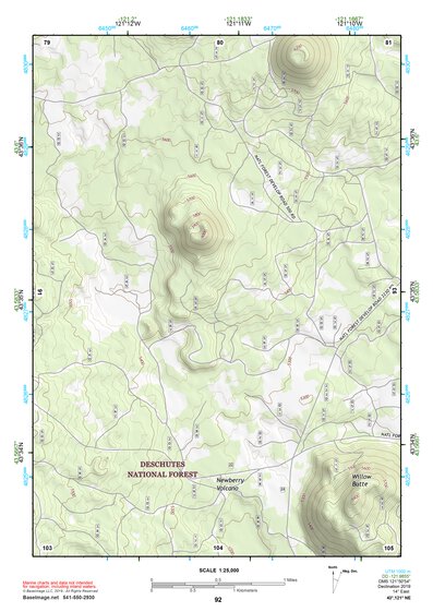 43121NE Page 92 La Pine Topo Preview 1