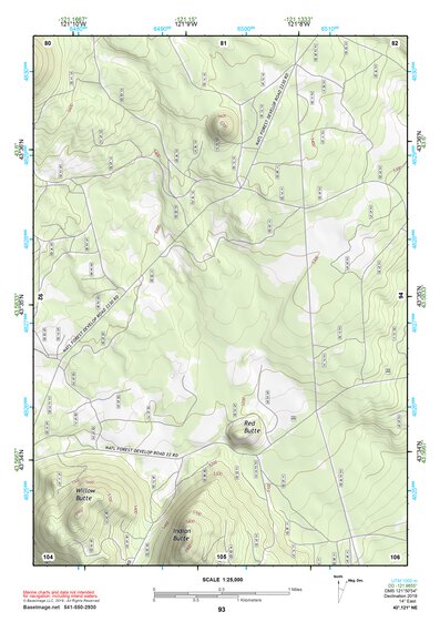 43121NE Page 93 La Pine Topo Preview 1