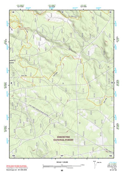43121NE Page 95 La Pine Topo Preview 1