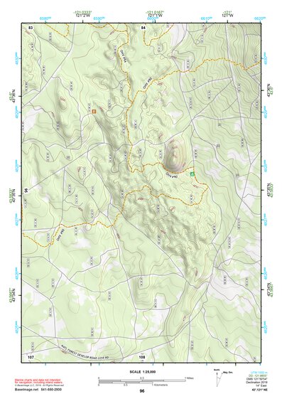 43121NE Page 96 La Pine Topo Preview 1