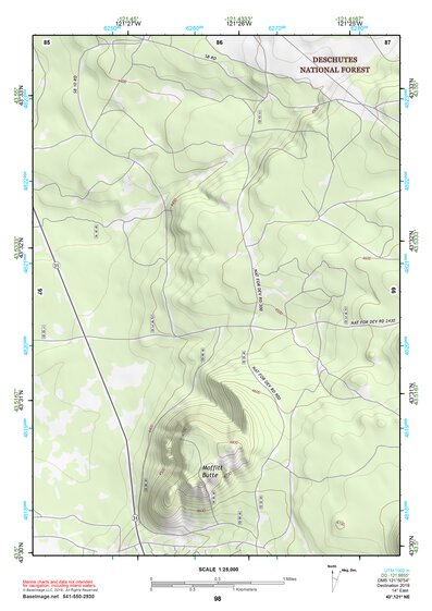 43121NE Page 98 La Pine Topo Preview 1