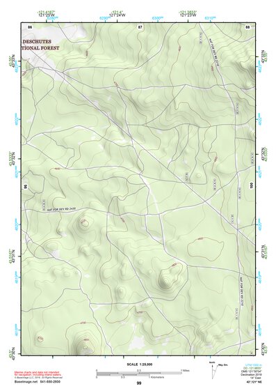 43121NE Page 99 La Pine Topo Preview 1