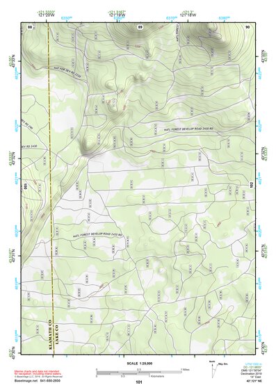 43121NE Page 101 La Pine Topo Preview 1