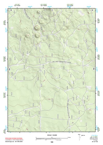 43121NE Page 103 La Pine Topo Preview 1