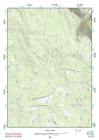 43121NE Page 104 La Pine Topo Preview 1
