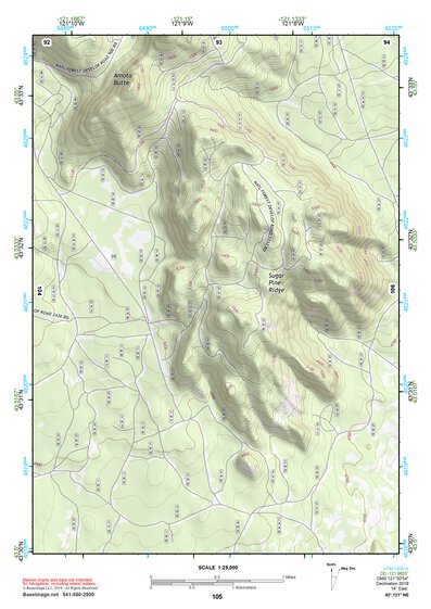 43121NE Page 105 La Pine Topo Preview 1