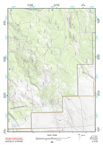 43121NE Page 108 La Pine Topo Preview 1