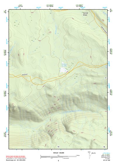 43121NW Page 1 La Pine Topo Preview 1