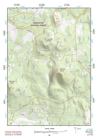 43121NW Page 23 La Pine Topo Preview 1