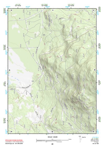 43121NW Page 43 La Pine Topo Preview 1