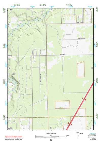 43121NW Page 83 La Pine Topo Preview 1