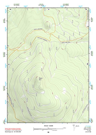 43121NW Page 99 La Pine Topo Preview 1