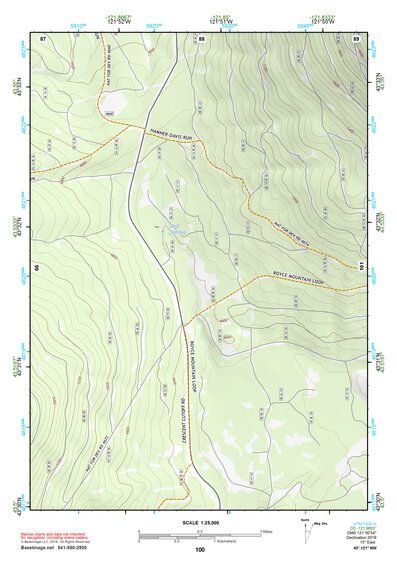 43121NW Page 100 La Pine Topo Preview 1