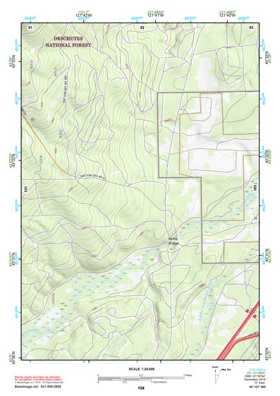 43121NW Page 104 La Pine Topo Preview 1