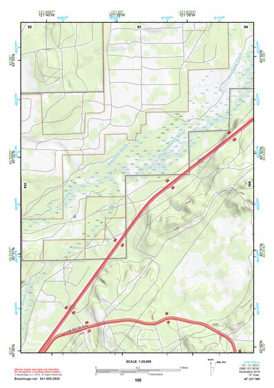 43121NW Page 105 La Pine Topo Preview 1