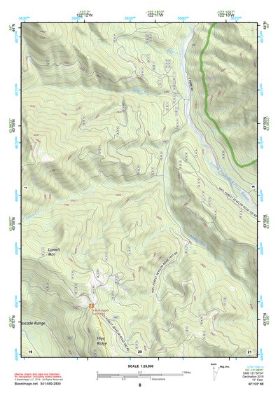 43122NE Page 8 Oakridge Topo Preview 1