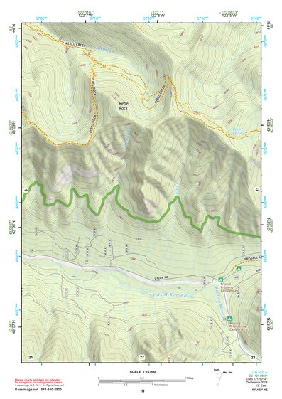 43122NE Page 10 Oakridge Topo Preview 1