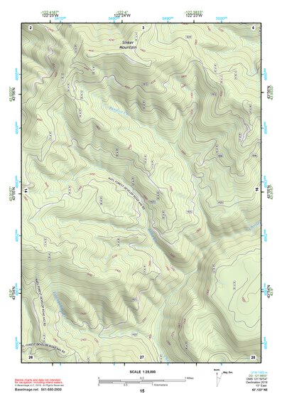43122NE Page 15 Oakridge Topo Preview 1