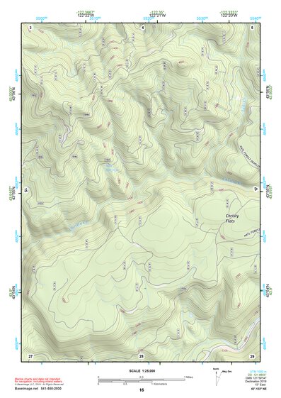 43122NE Page 16 Oakridge Topo Preview 1