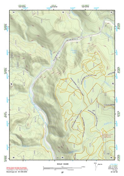 43122NE Page 27 Oakridge Topo Preview 1