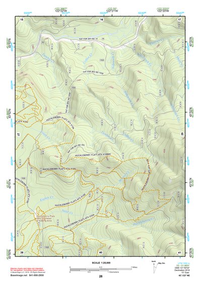 43122NE Page 28 Oakridge Topo Preview 1