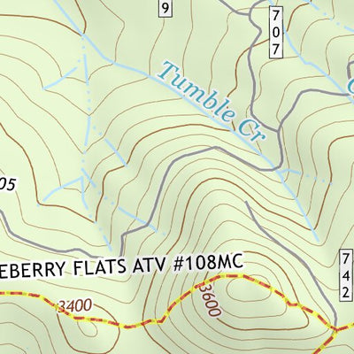 43122NE Page 28 Oakridge Topo Preview 2