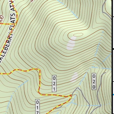 43122NE Page 28 Oakridge Topo Preview 3