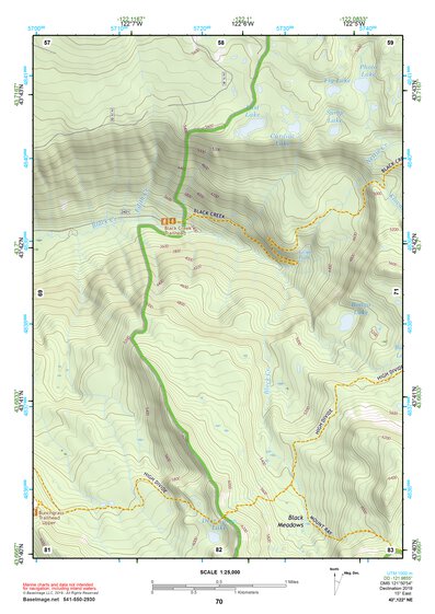 43122NE Page 70 Oakridge Topo Preview 1