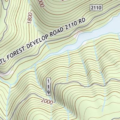 43122NE Page 74 Oakridge Topo Preview 3