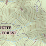 43122NE Page 86 Oakridge Topo Preview 3