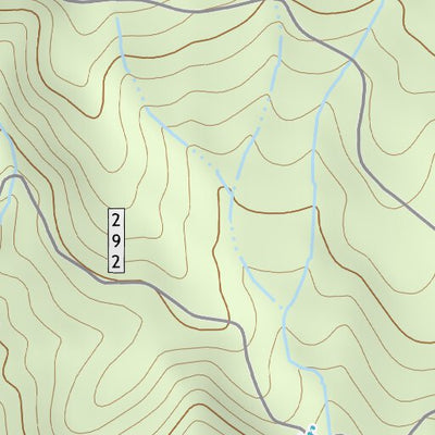 43122NE Page 100 Oakridge Topo Preview 2