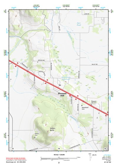 43122NW Page 2 Oakridge Topo Preview 1