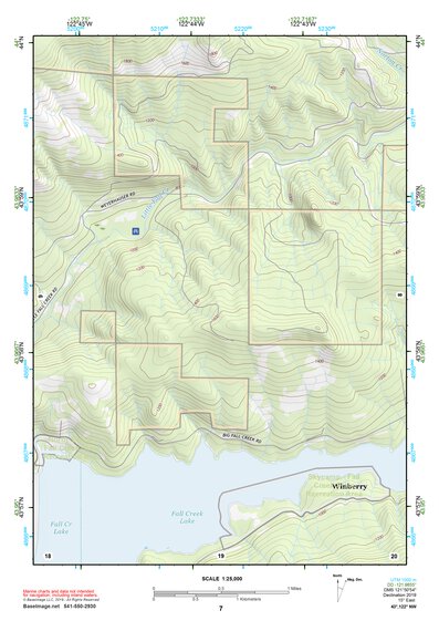 43122NW Page 7 Oakridge Topo Preview 1